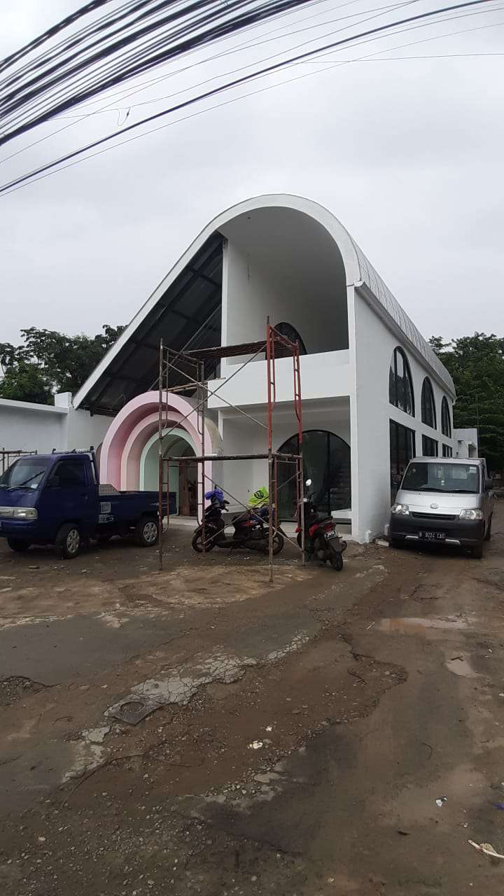 Hasil pekerjaan kusen dan jendela aluminium oleh CV Mekar Agung Nusantara